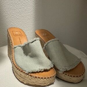 Dolce Vita Women's Jean Espadrille Wedges